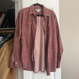 Vintage 90s Red Flannel